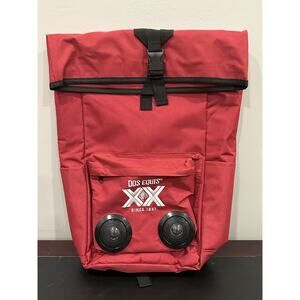 Official Dos Equis Insulated Cooler Backpack w/ Built-in Bluetooth Speakers NEW